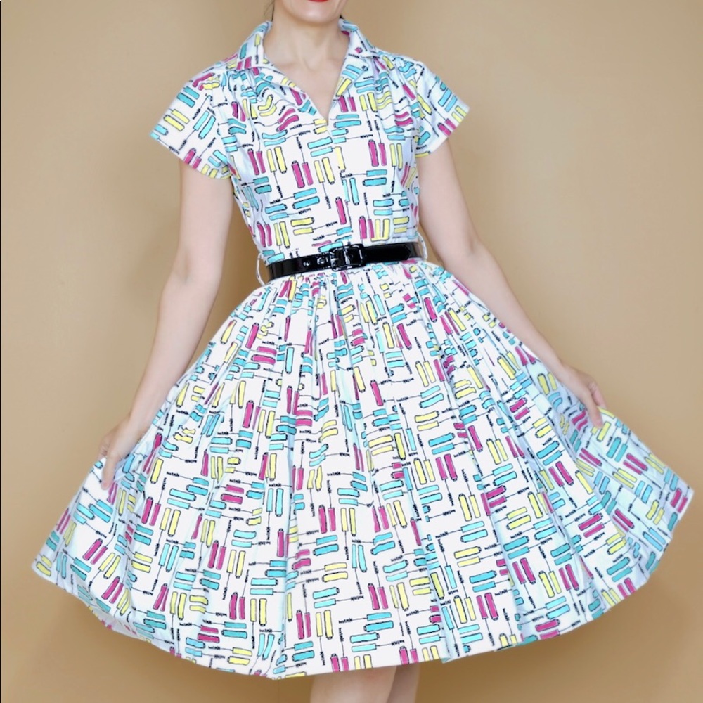 Bernie Dexter Kelly Mascara Dress Medium
